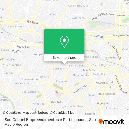Sao Gabriel Empreendimentos e Participacoes map