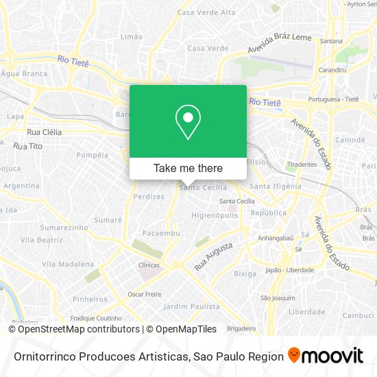Mapa Ornitorrinco Producoes Artisticas
