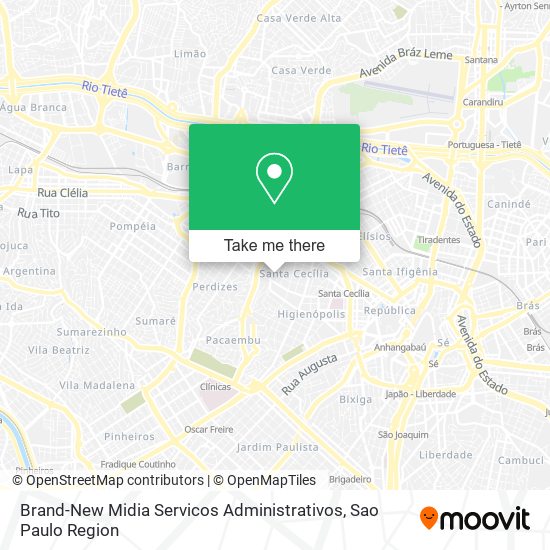 Mapa Brand-New Midia Servicos Administrativos