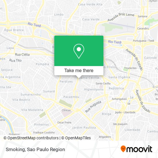 Smoking map