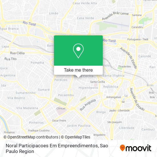 Noral Participacoes Em Empreendimentos map