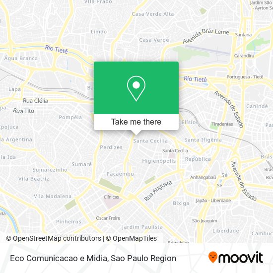 Eco Comunicacao e Midia map