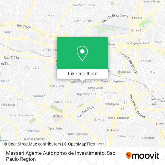 Massari Agente Autonomo de Investimento map