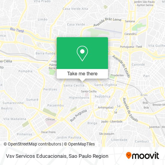 Mapa Vsv Servicos Educacionais