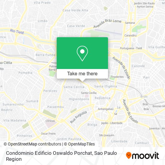 Condominio Edificio Oswaldo Porchat map