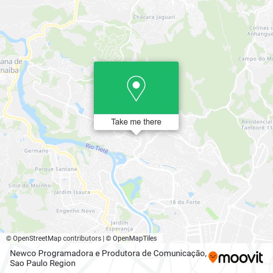 Newco Programadora e Produtora de Comunicação map