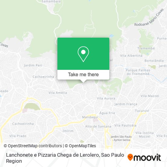 Lanchonete e Pizzaria Chega de Lerolero map