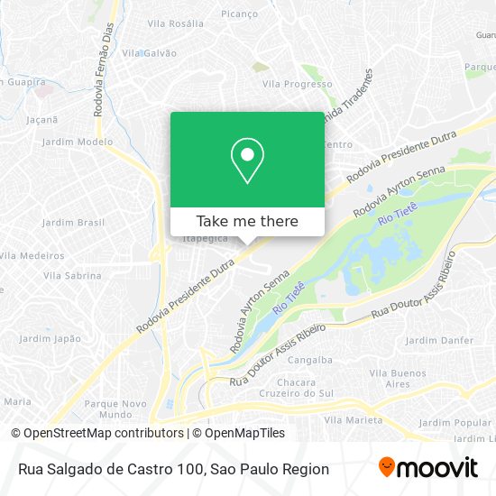 Rua Salgado de Castro 100 map