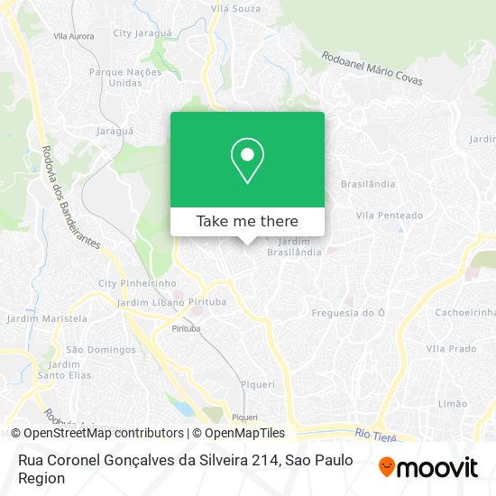 Rua Coronel Gonçalves da Silveira 214 map