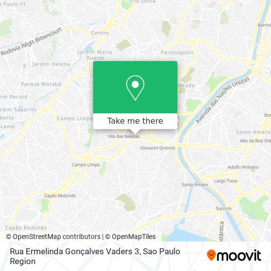 Mapa Rua Ermelinda Gonçalves Vaders 3