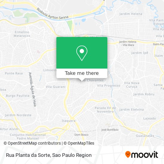 Rua Planta da Sorte map