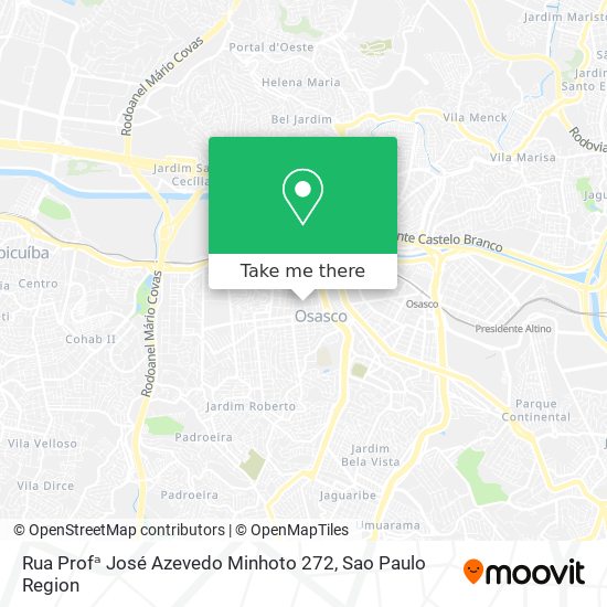 Rua Profᵃ José Azevedo Minhoto 272 map