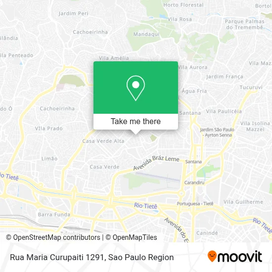 Rua Maria Curupaiti 1291 map