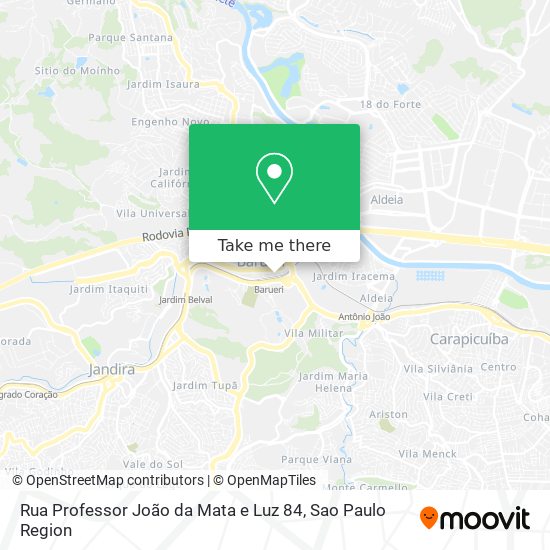 Rua Professor João da Mata e Luz 84 map