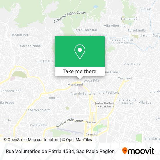 Mapa Rua Voluntários da Pátria 4584