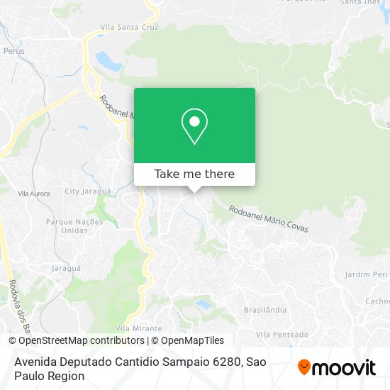 Avenida Deputado Cantidio Sampaio 6280 map