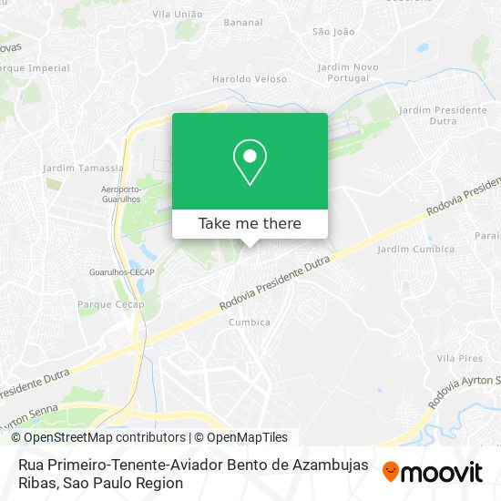 Rua Primeiro-Tenente-Aviador Bento de Azambujas Ribas map