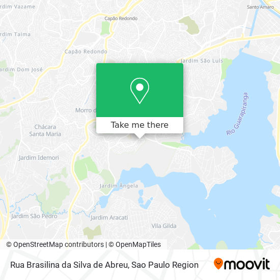 Rua Brasilina da Silva de Abreu map