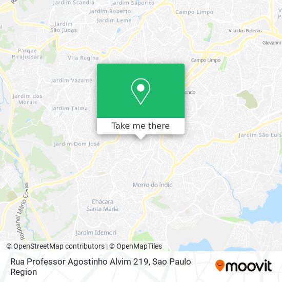 Rua Professor Agostinho Alvim 219 map