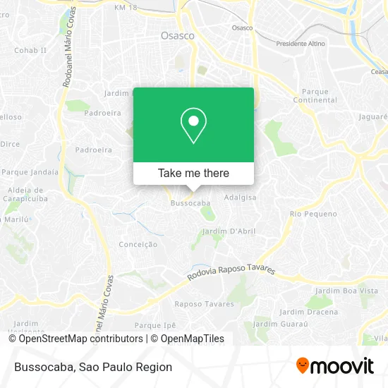Bussocaba map