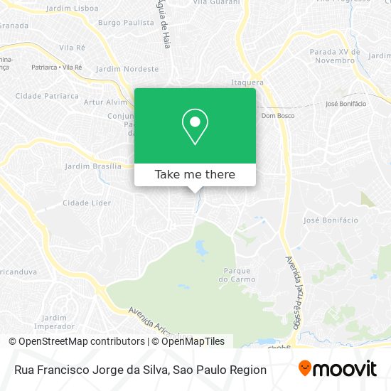 Rua Francisco Jorge da Silva map