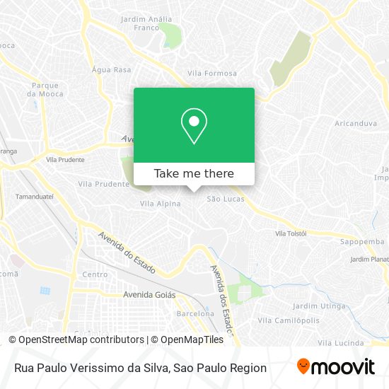 Rua Paulo Verissimo da Silva map