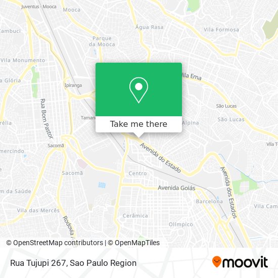 Mapa Rua Tujupi 267