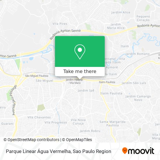 Parque Linear Água Vermelha map