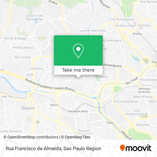 Rua Francisco de Almeida map
