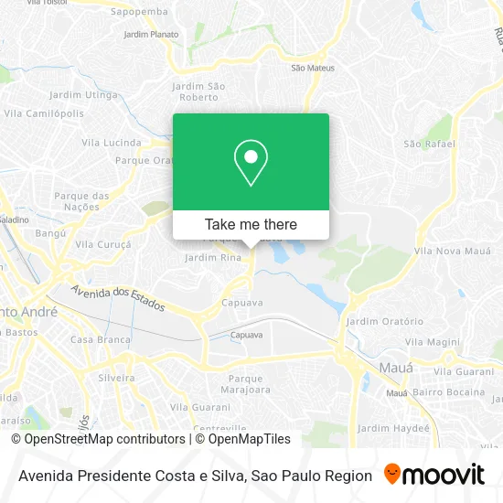 Avenida Presidente Costa e Silva map
