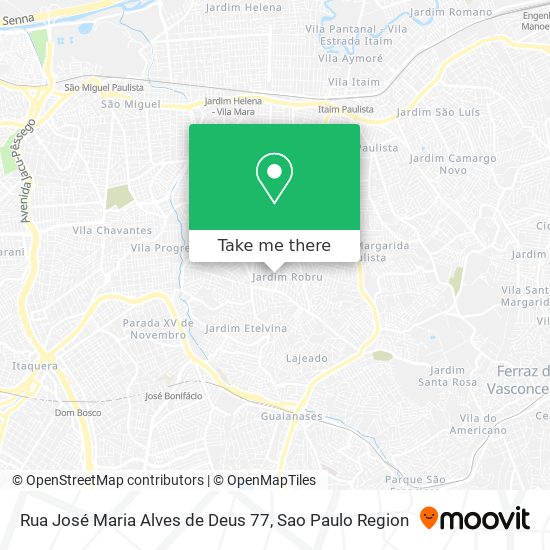 Rua José Maria Alves de Deus 77 map