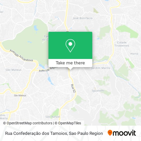 Rua Confederação dos Tamoios map