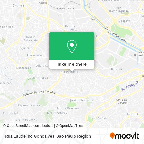 Rua Laudelino Gonçalves map
