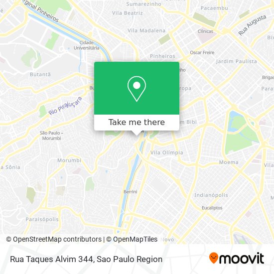 Rua Taques Alvim 344 map