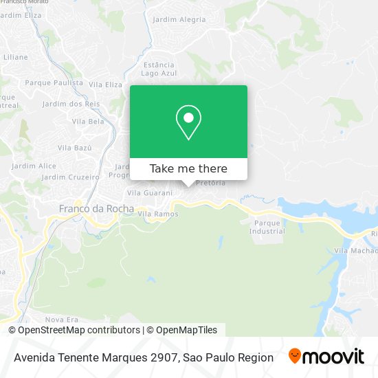 Avenida Tenente Marques 2907 map