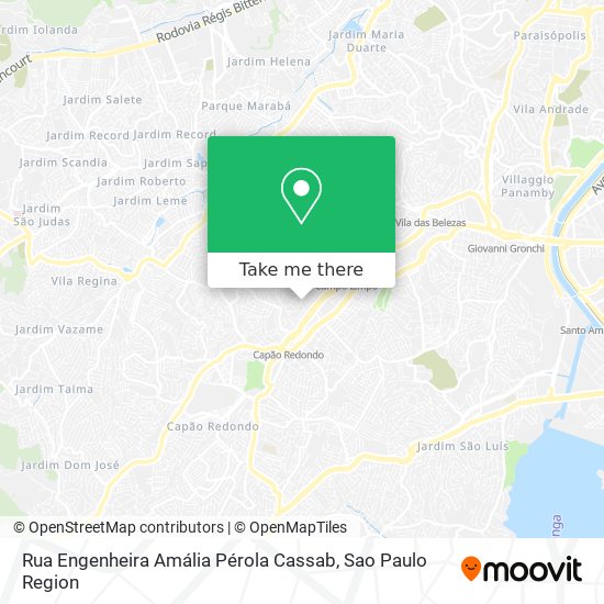 Rua Engenheira Amália Pérola Cassab map