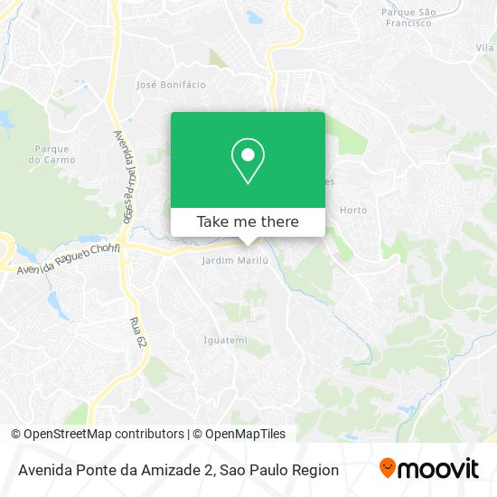 Avenida Ponte da Amizade 2 map