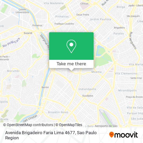 Avenida Brigadeiro Faria Lima 4677 map