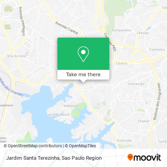 Mapa Jardim Santa Terezinha