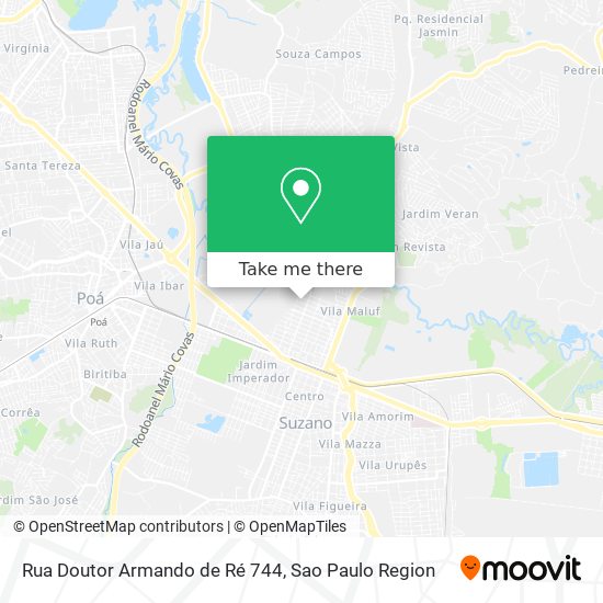 Mapa Rua Doutor Armando de Ré 744