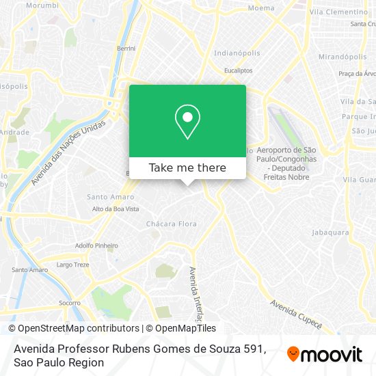 Avenida Professor Rubens Gomes de Souza 591 map