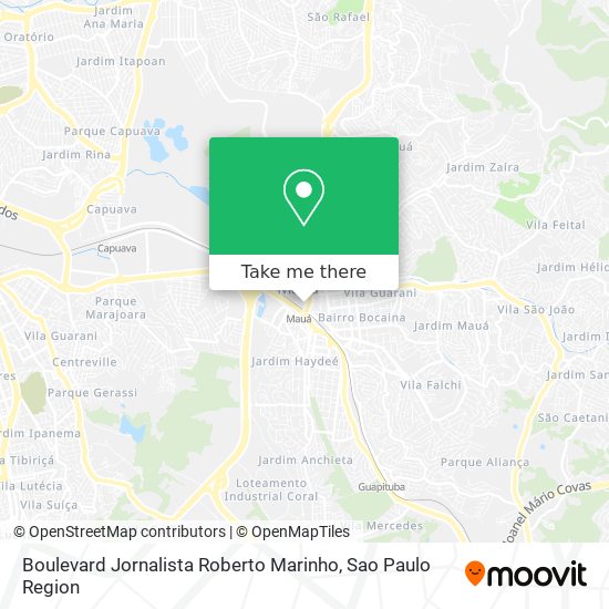 Boulevard Jornalista Roberto Marinho map