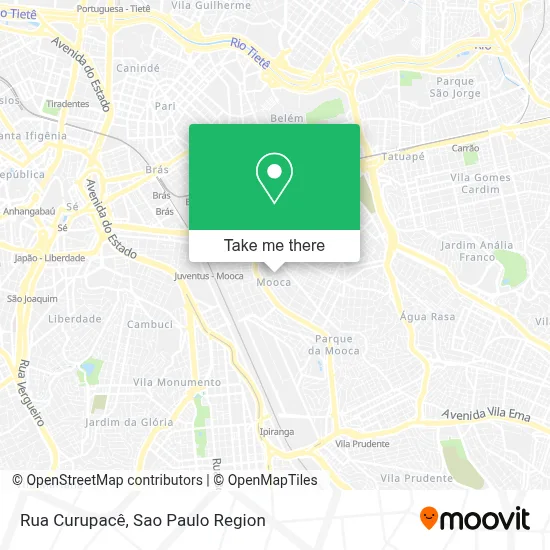 Rua Curupacê map