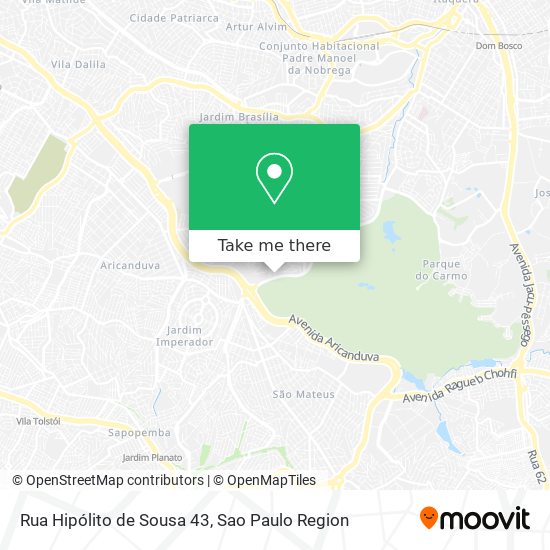 Rua Hipólito de Sousa 43 map