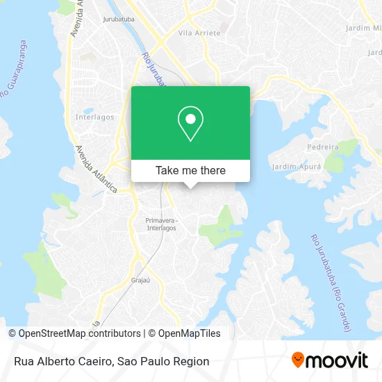 Rua Alberto Caeiro map