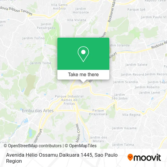 Avenida Hélio Ossamu Daikuara 1445 map