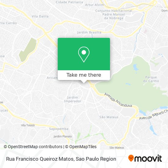 Rua Francisco Queiroz Matos map