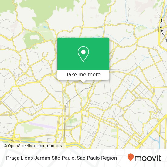 Praça Lions Jardim São Paulo map