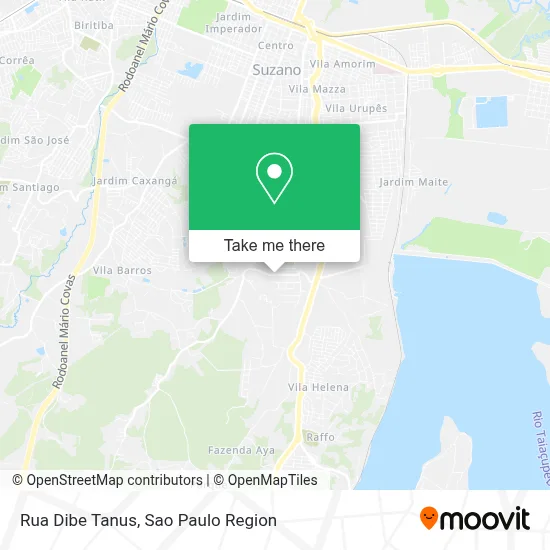 Rua Dibe Tanus map