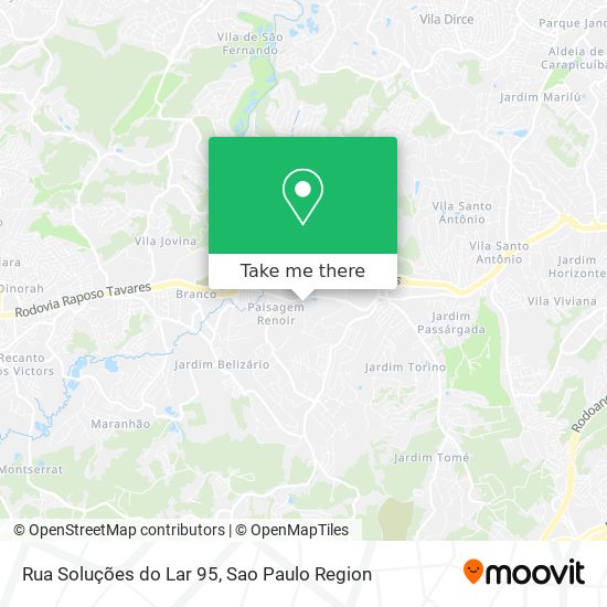 Rua Soluções do Lar 95 map